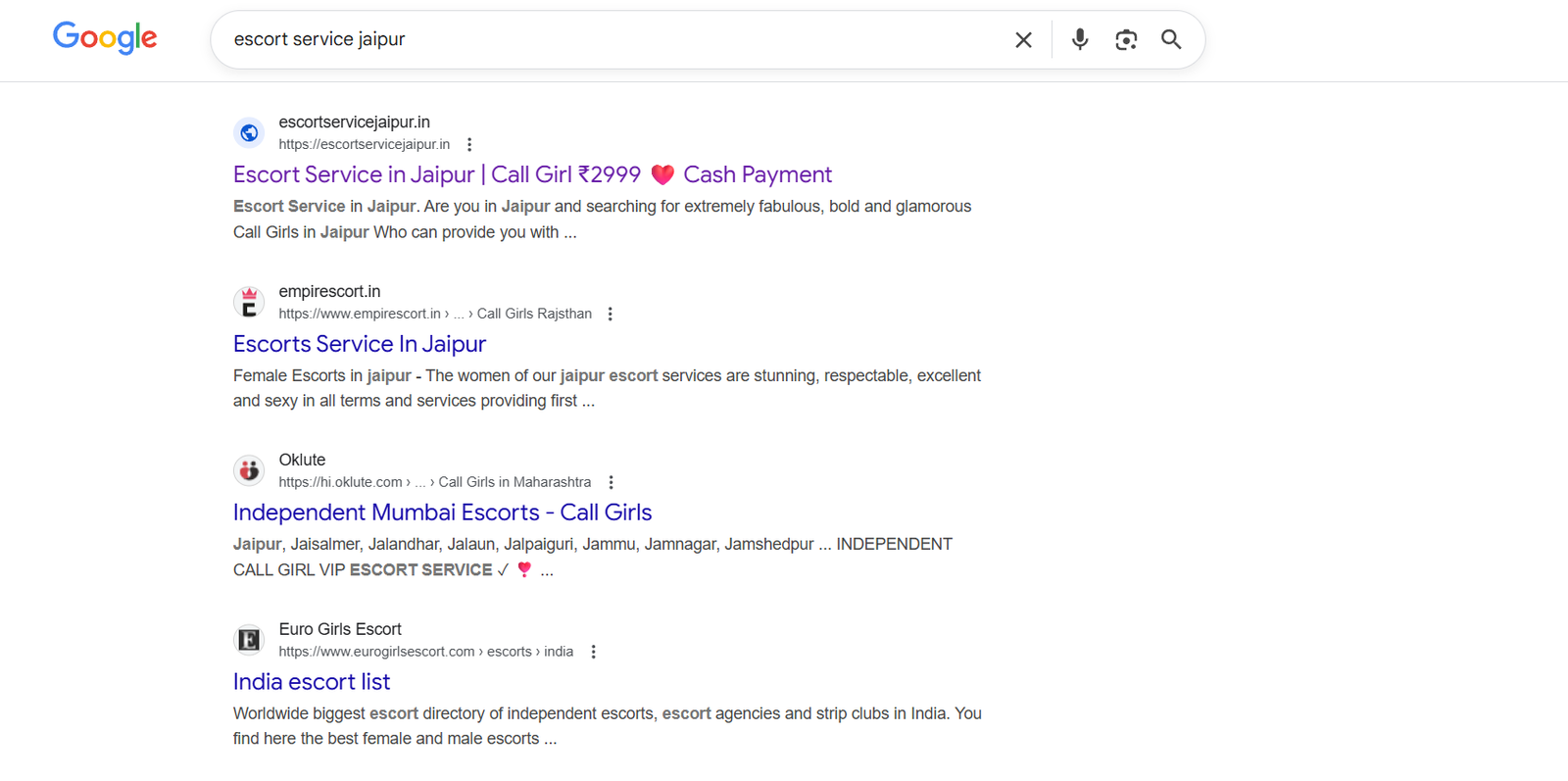Surat Call Girls Google's Trusted